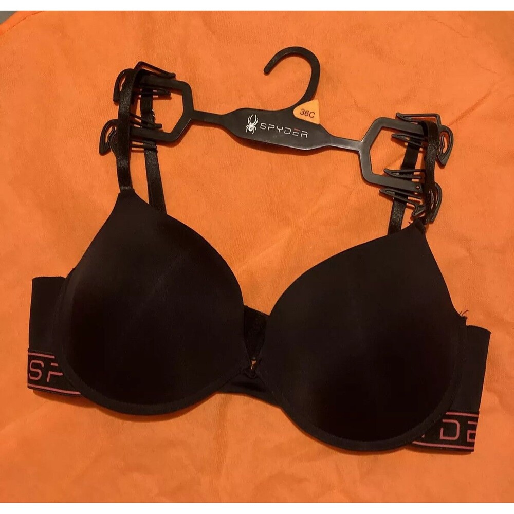 Spyder Womens Bra SZ 36C Retail $35 Push Up Juniors Lingerie Underwear Intimstes
